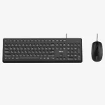 کیبورد و ماوس بی سیم هترون مدل HKC215