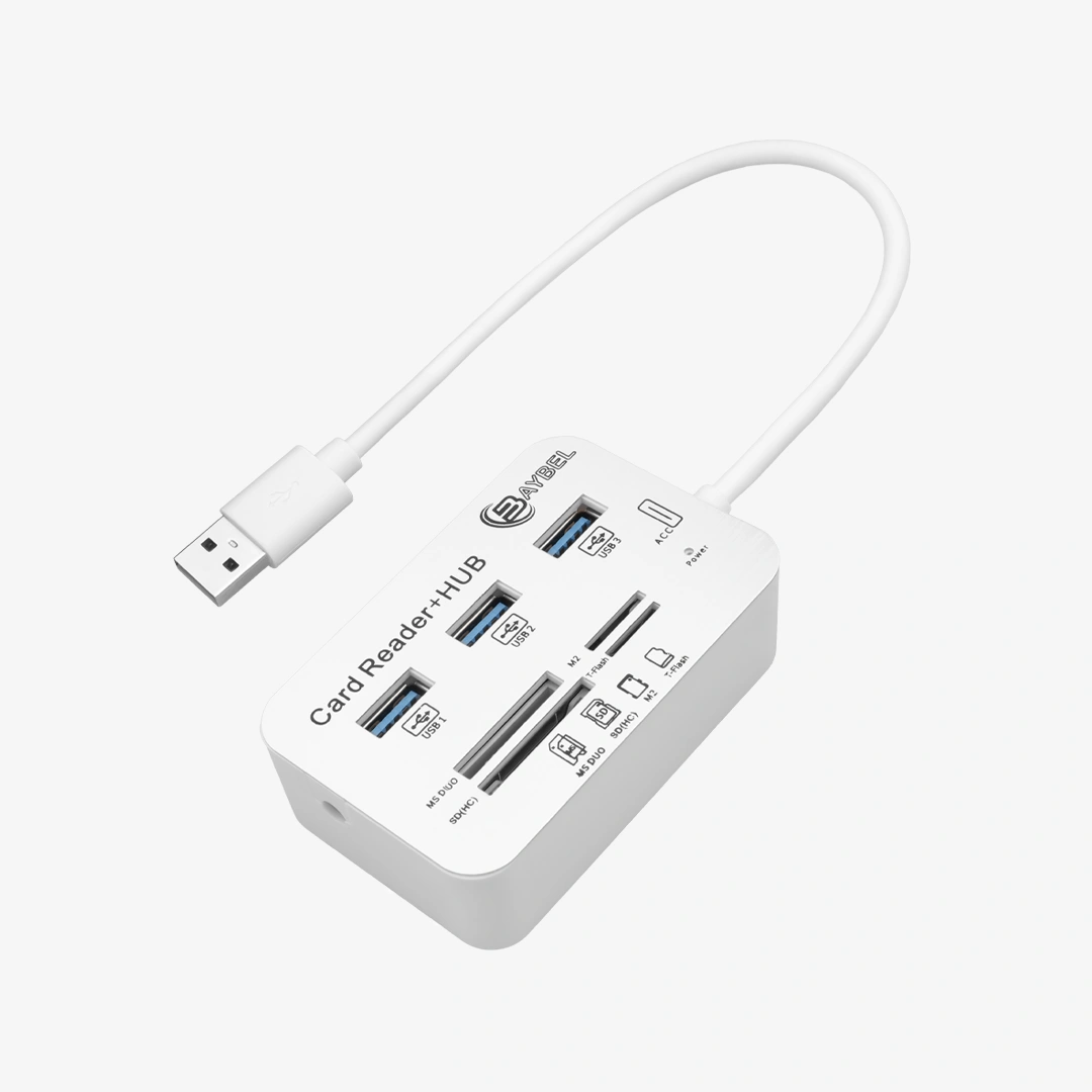 هاب USB و کارت خوان بایبل H-97