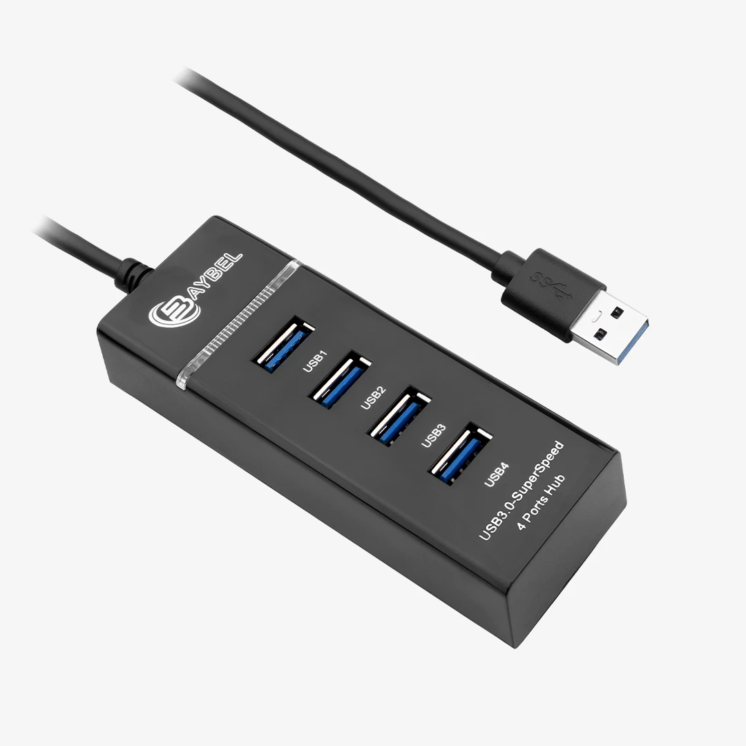 هاب 4 پورت USB 3.0 بایبل H-94
