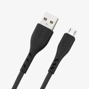 کابل USB به Micro-USB بیاند BUM-401 چرم طول 1 متر