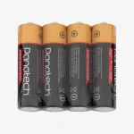 باتری قلمی آلکالاین پاناتک AA R6P Super Heavy Duty بسته 4 عددی