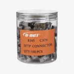 سوکت شبکه شیلدار دی نت RJ45 Cat6 SFTP