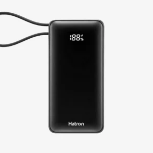 پاوربانک 22.5 وات هترون HPB1066MG ظرفیت 10000 میلی‌آمپرساعت